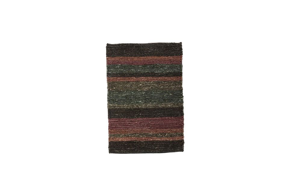 Multicolored natural fiber rug 90x60 cm Tori House Doctor