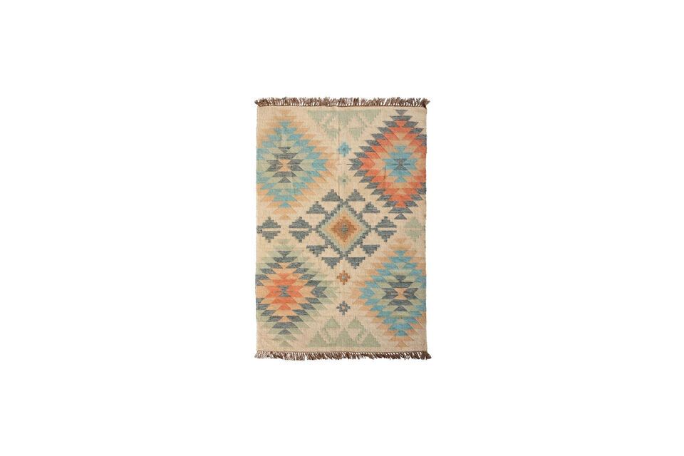 Multicolored wool rug 160x230 Pantai Chehoma