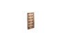 Miniature Murcia light wood lateral shelf panel Clipped