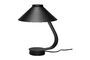 Miniature Muri black metal table lamp Clipped