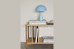 Miniature Mush table lamp in light blue metal 6