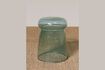 Miniature Mushroom blue glass side table 1