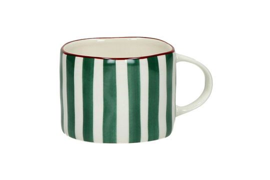 Mykonos green porcelain mug Clipped