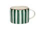 Miniature Mykonos green porcelain mug Clipped