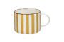 Miniature Mykonos yellow porcelain mug Clipped