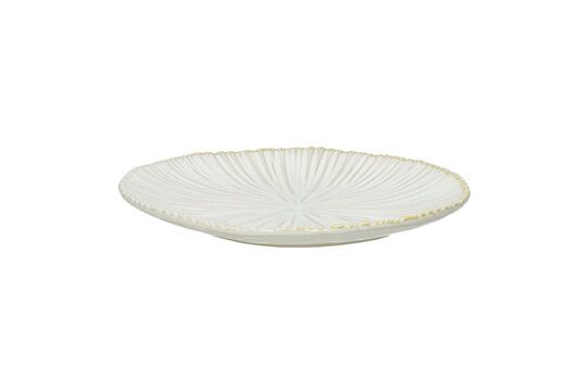 Mysa white porcelain bread plate Clipped