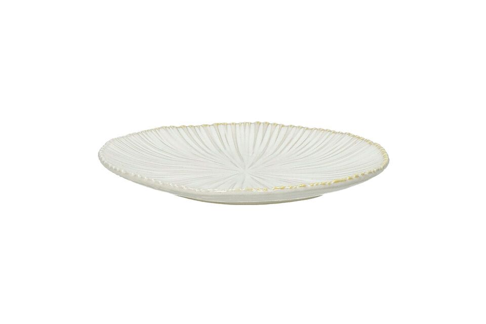 Mysa white porcelain bread plate Pomax