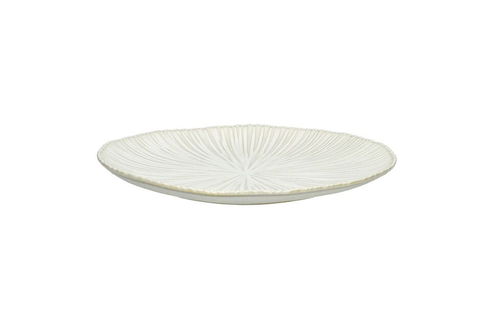 Mysa white porcelain dinner plate Pomax