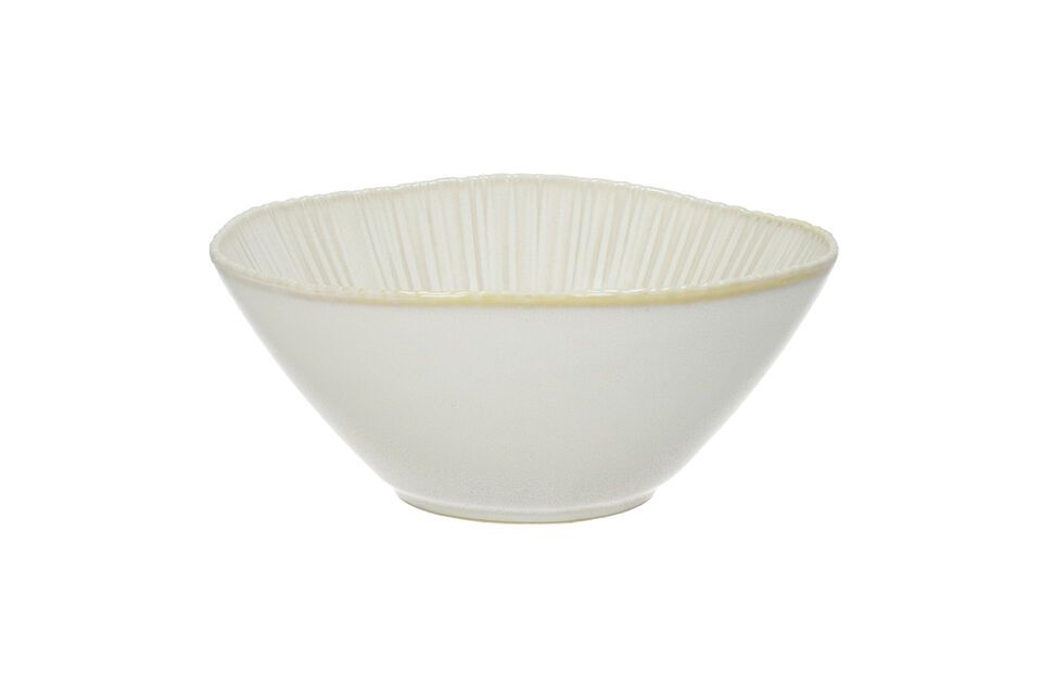 Mysa white porcelain pasta bowl Pomax