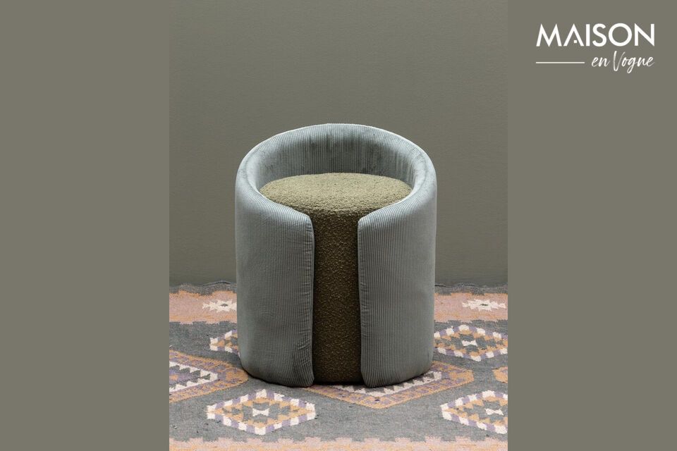 Add a touch of freshness and functionality with this stool.