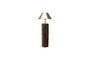 Miniature Natuka dark wood floor lamp Clipped