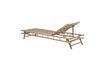 Miniature Natural Sole bamboo chaise longue 7