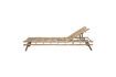 Miniature Natural Sole bamboo chaise longue 8