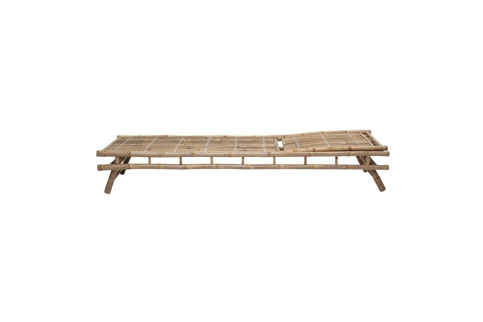 Natural Sole bamboo chaise longue - 7