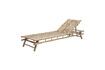 Miniature Natural Sole bamboo chaise longue 1