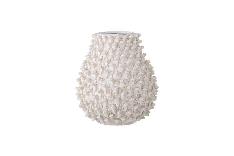 Natural stoneware vase H25 Spikey Bloomingville