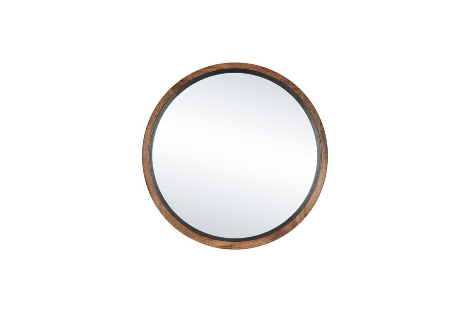 Natural wood mirror Gramm 70x4,5 cm Pomax