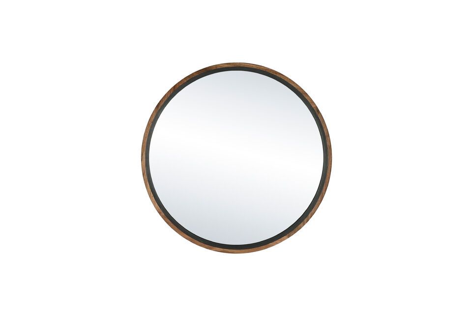 Natural wood mirror Gramm 90x4,5 cm Pomax