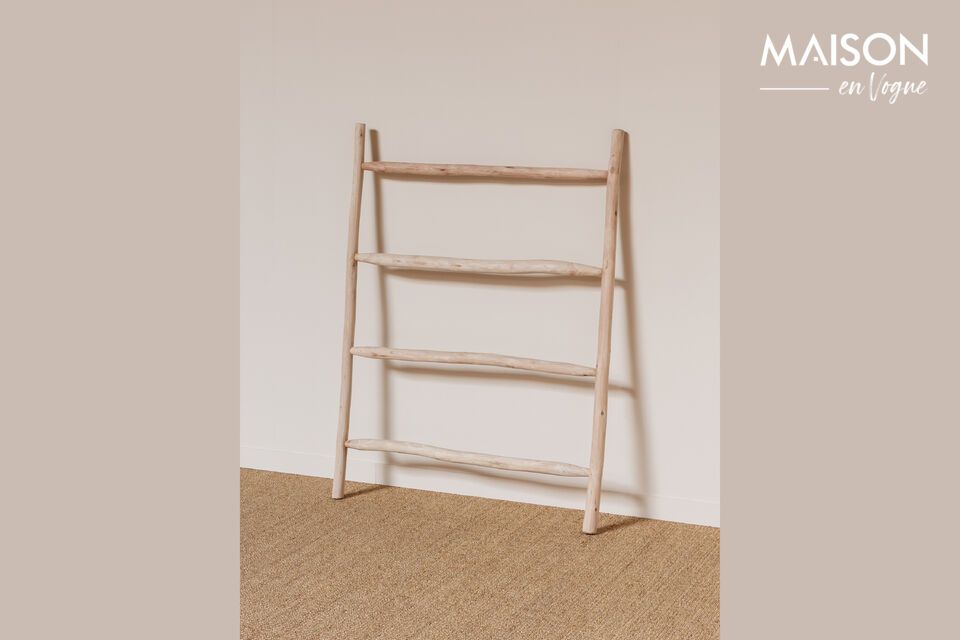 Naturelle light wood ladder Chehoma