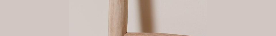 Material Details Naturelle light wood ladder