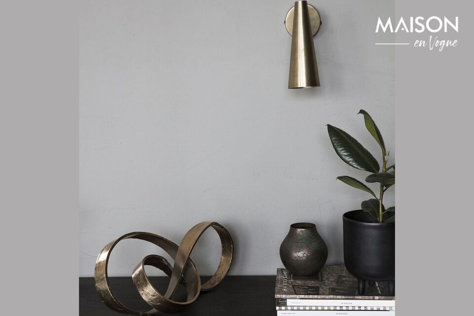 Refined elegance in brass aluminum for your home.