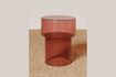 Miniature Neo red glass side table 1