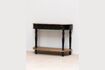 Miniature Nevermore black wooden console 2