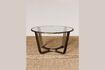 Miniature New copper metal coffee table 1