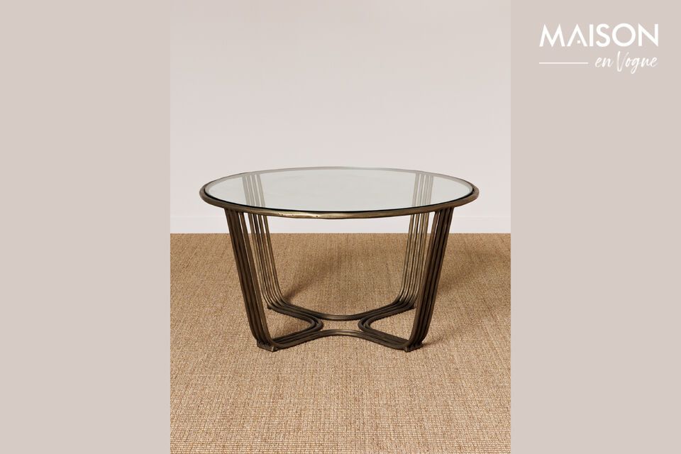 New copper metal coffee table Chehoma