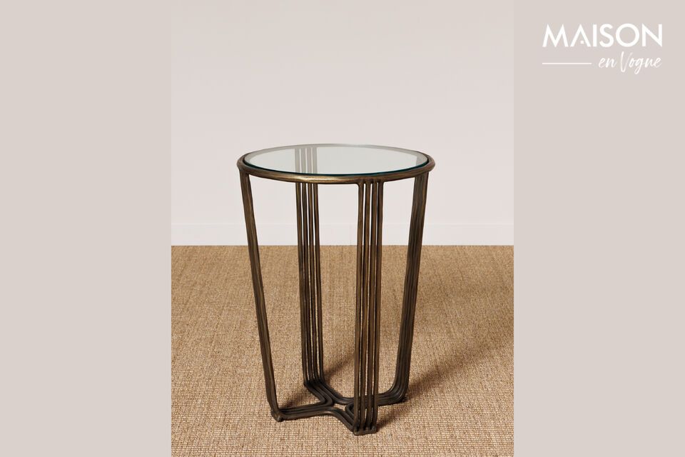 New copper metal side table Chehoma