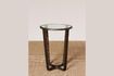 Miniature New copper metal side table 2