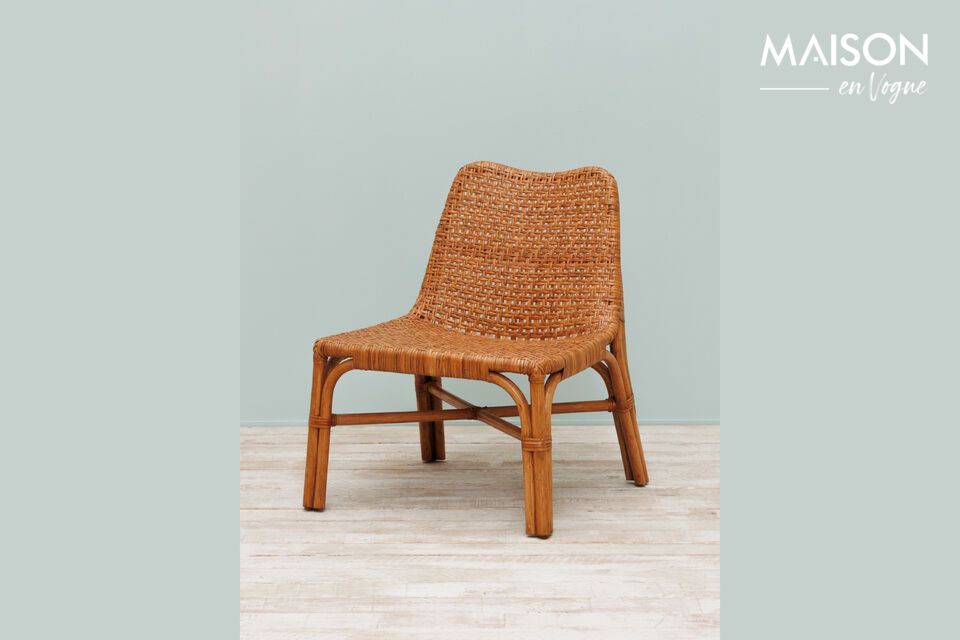 Newlake brown rattan chair Chehoma