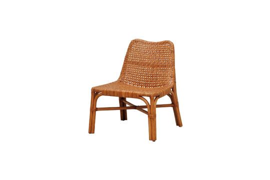 Newlake brown rattan chair Clipped