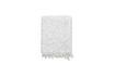 Miniature Niccoline white cotton throw 6