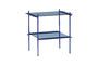 Miniature Niche blue glass side table Clipped