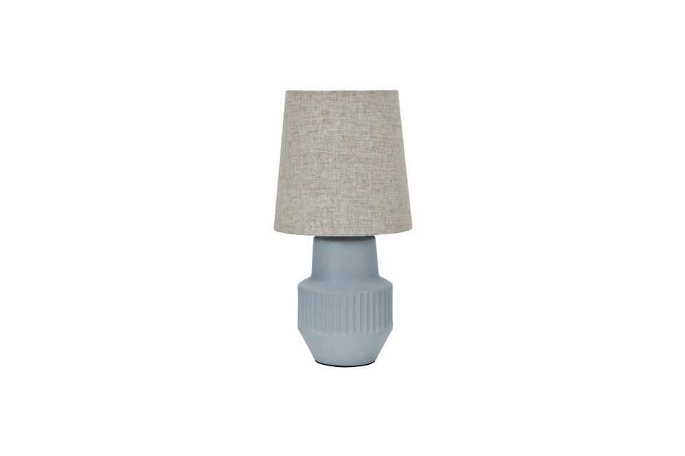 Noam light blue ceramic table lamp House Doctor