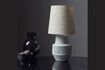 Miniature Noam light blue ceramic table lamp 2