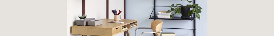 Material Details Norm black ash wood bookcase