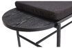 Miniature Norm black fabric bench 5