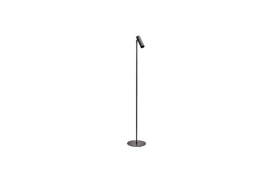 Norm black metal floor lamp Clipped