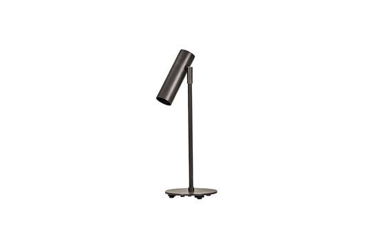 Norm black metal table lamp Clipped