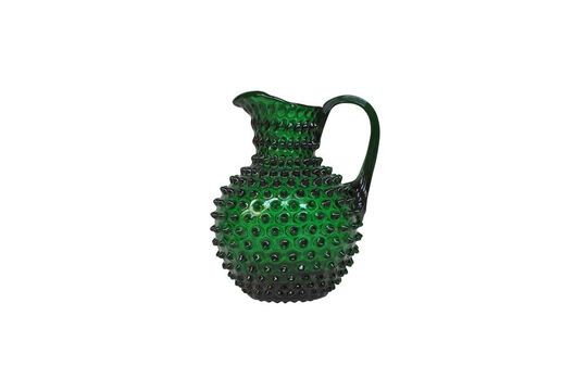 NoSe green glass decanter Clipped