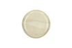 Miniature Nougat beige porcelain aperitif plate 1