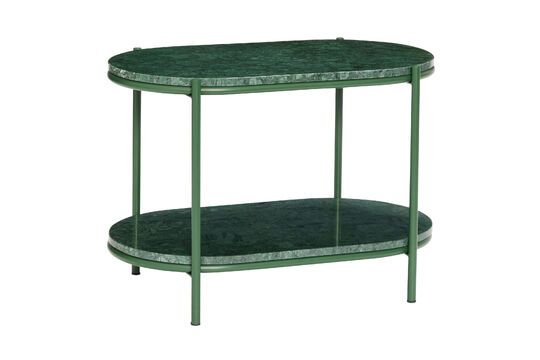 Nusa dark green metal coffee table Clipped