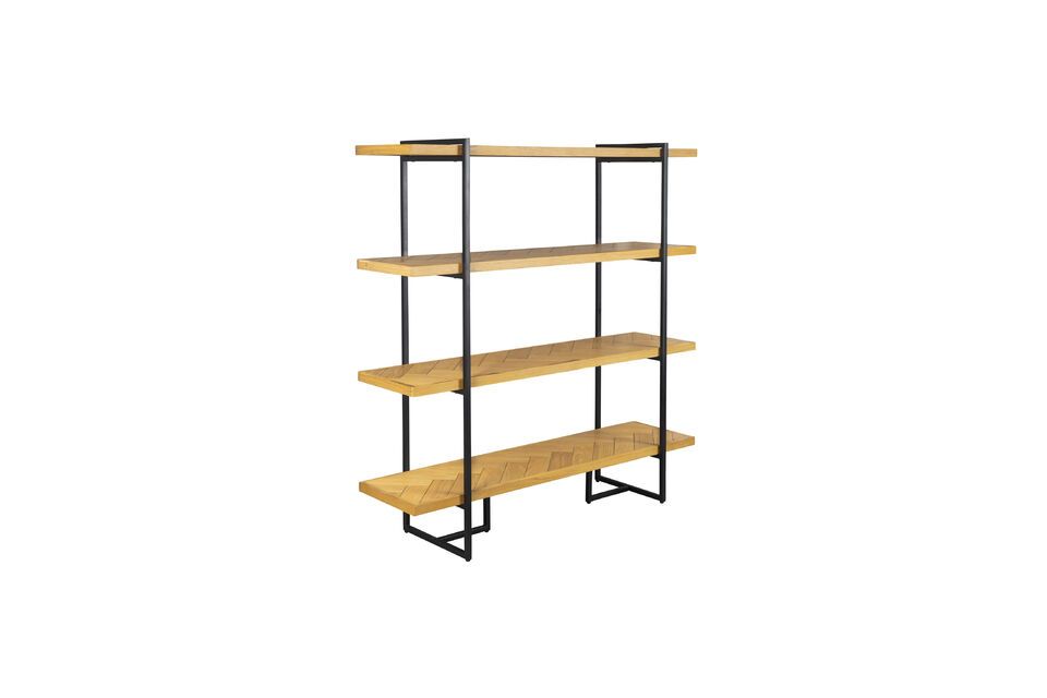 Oak wood bookcase Class - 16