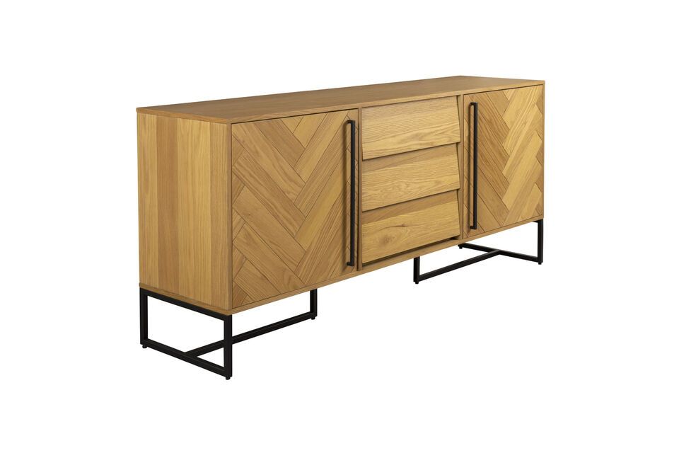 Oak wood highboard Class - 16