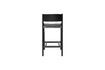 Miniature Oblique black oak veneer bar chair 5