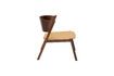 Miniature Oblique brown beech armchair 8