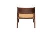 Miniature Oblique brown beech armchair 9