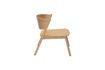 Miniature Oblique light beech armchair 6